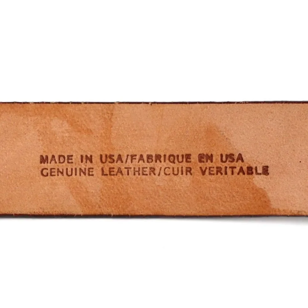 Eddie Bauer BROWN GENUINE LEATHER 3/4